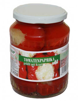 Tomatenpaprika gefüllt mit Kraut 650g