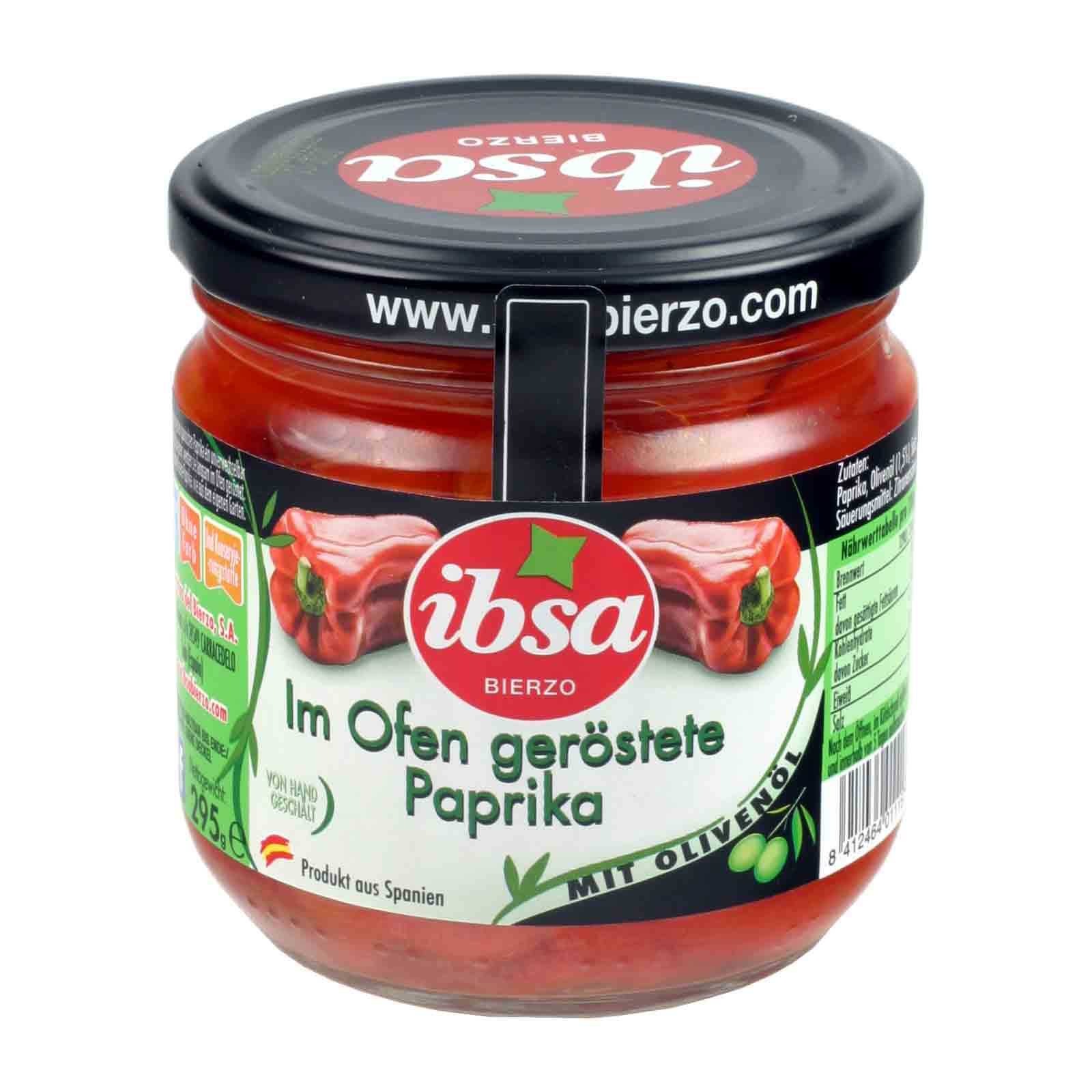 Im Ofen geröstete Paprika mit Olivenöl - 295g | uborn.de - feurig ...