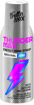 Thunder MAX, Frutta Max Energy-Drink-Sirup, ZERO ohne Zucker 500ml