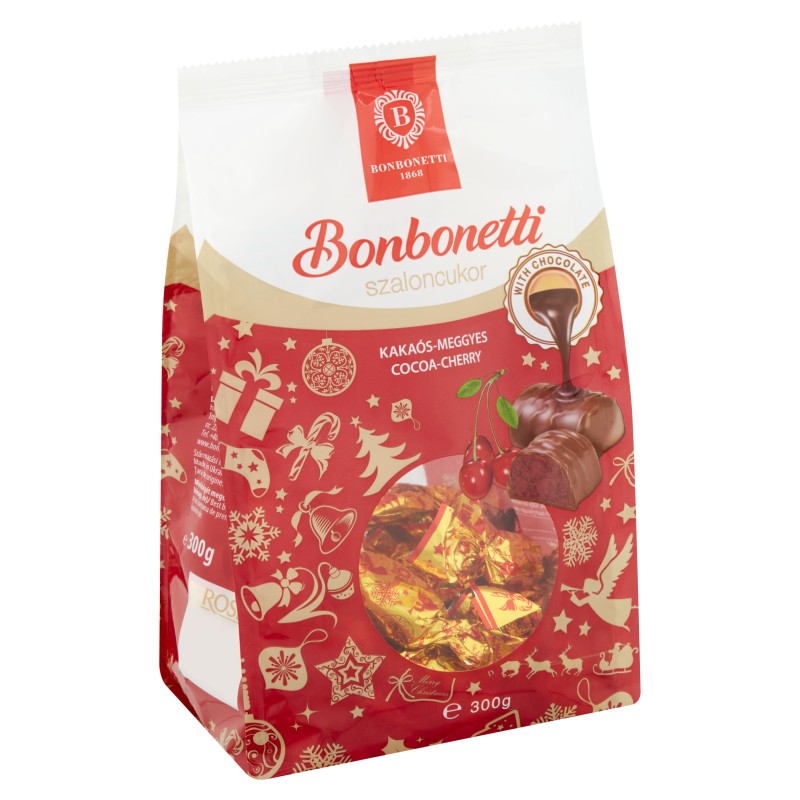 Bonbonetti Kakaós-Meggyes Szaloncukor | Schokolade-Kirsch 300g